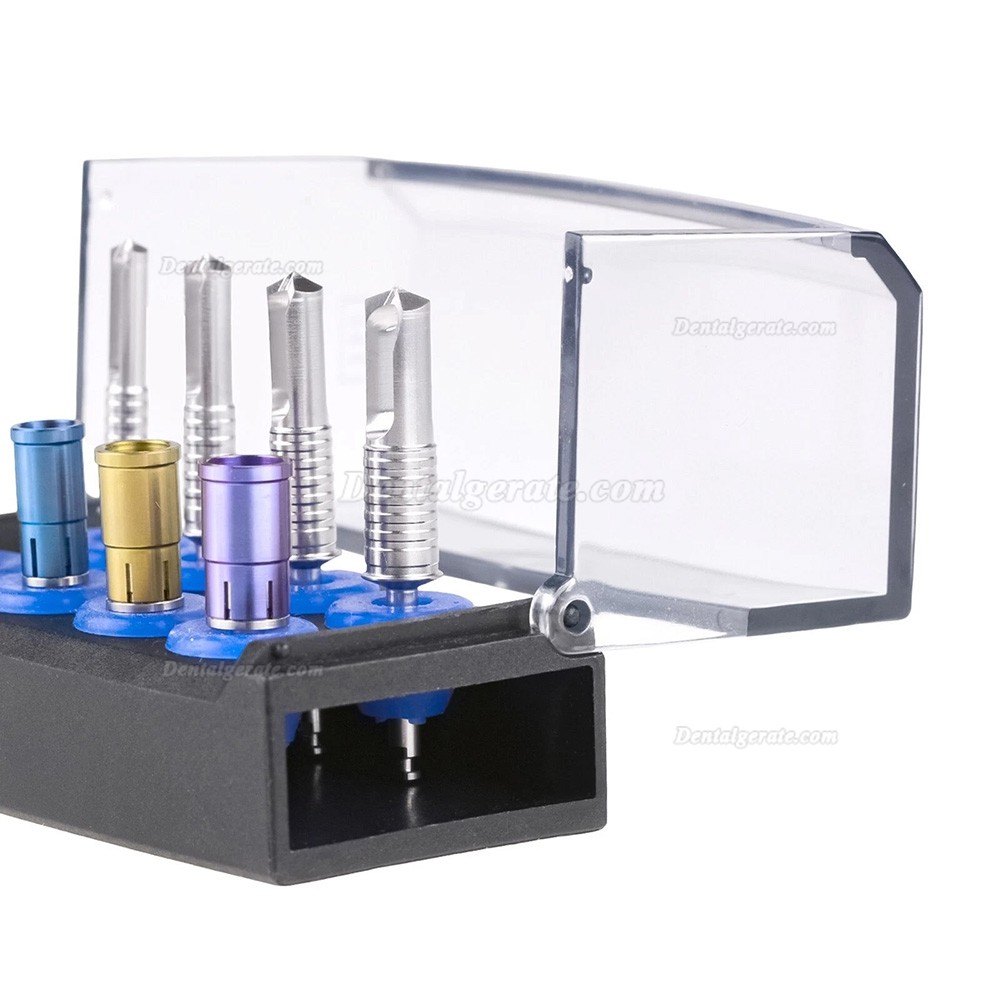 Knochenbohrer-Auffangset f&uuml;r Zahn&auml;rzte / Bohrerset + Trepanbohrer-Set